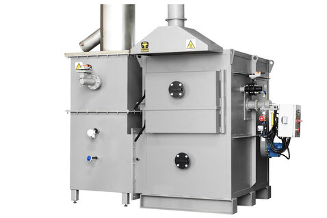 HOT BOTTOM SOLE INCINERATOR FURNACE ILO SC