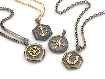 Hyperion Collection - Gold and Titanium