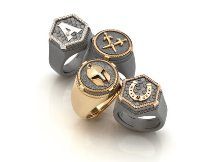Hyperion Collection - Gold and Titanium