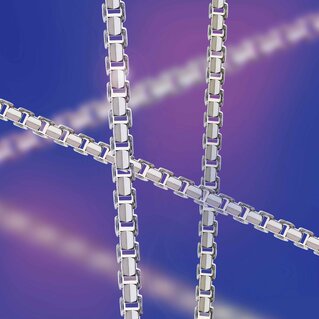 Box chain in silver