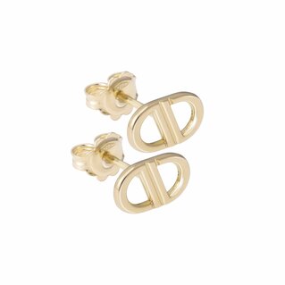 Biography Earrings with logo