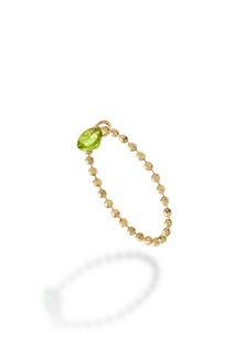 Inner Glimpse ring with peridot