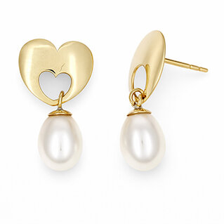 Pearl earrings