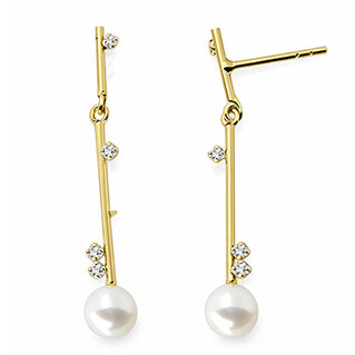 Pearl earrings