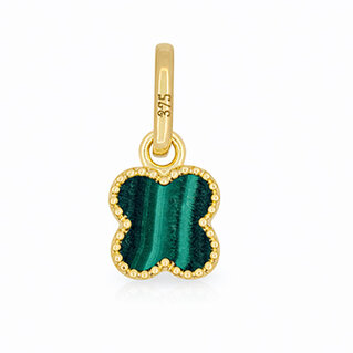 Natural malachite collection