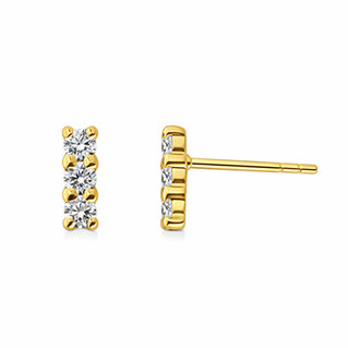Ultra-light stamped silver with 18kt gold plating
