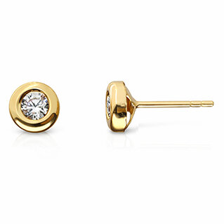 Ultra-light stamped silver with 18kt gold plating