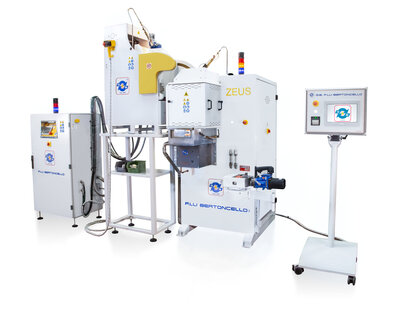 Zeus 25 XD P20 | Zeus 60 XD P46- Vertical induction furnaces for continuous casting with premelting